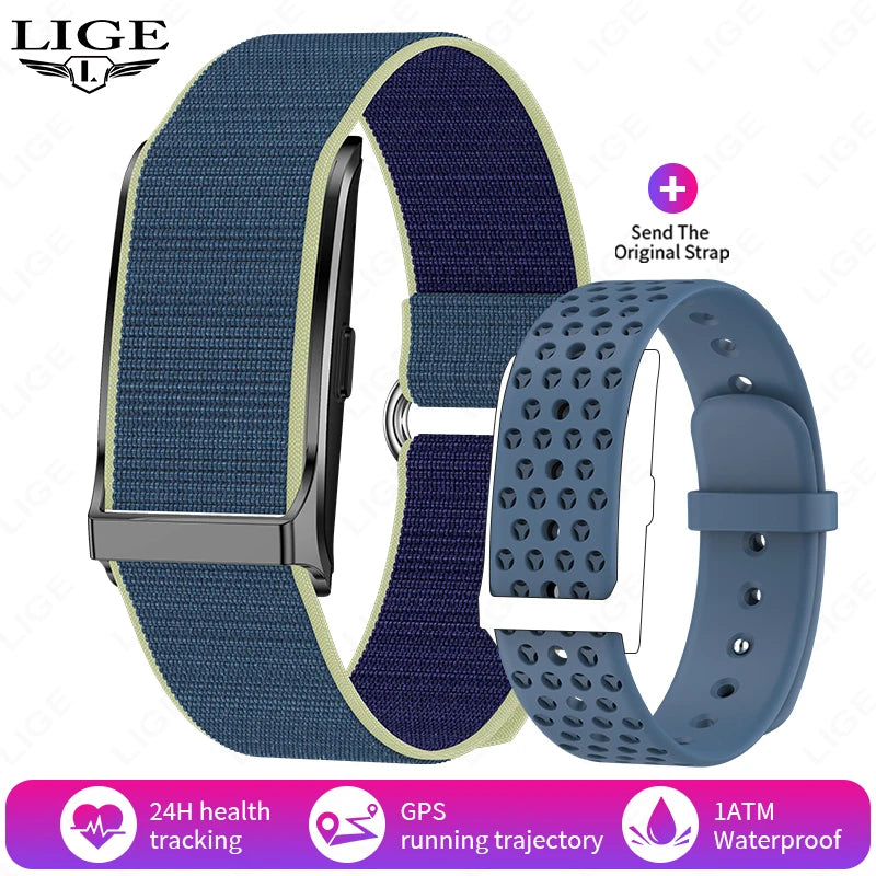 Smart Fitness Tracker Bracelet with Heart Rate