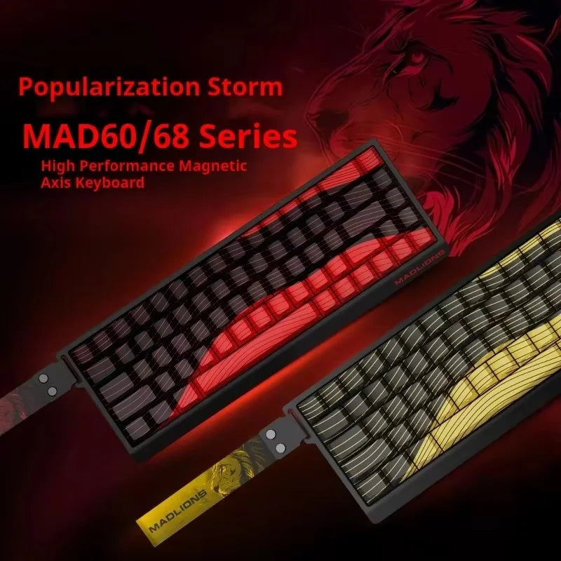 60/68HE Magnetic Switch Gaming Keyboard