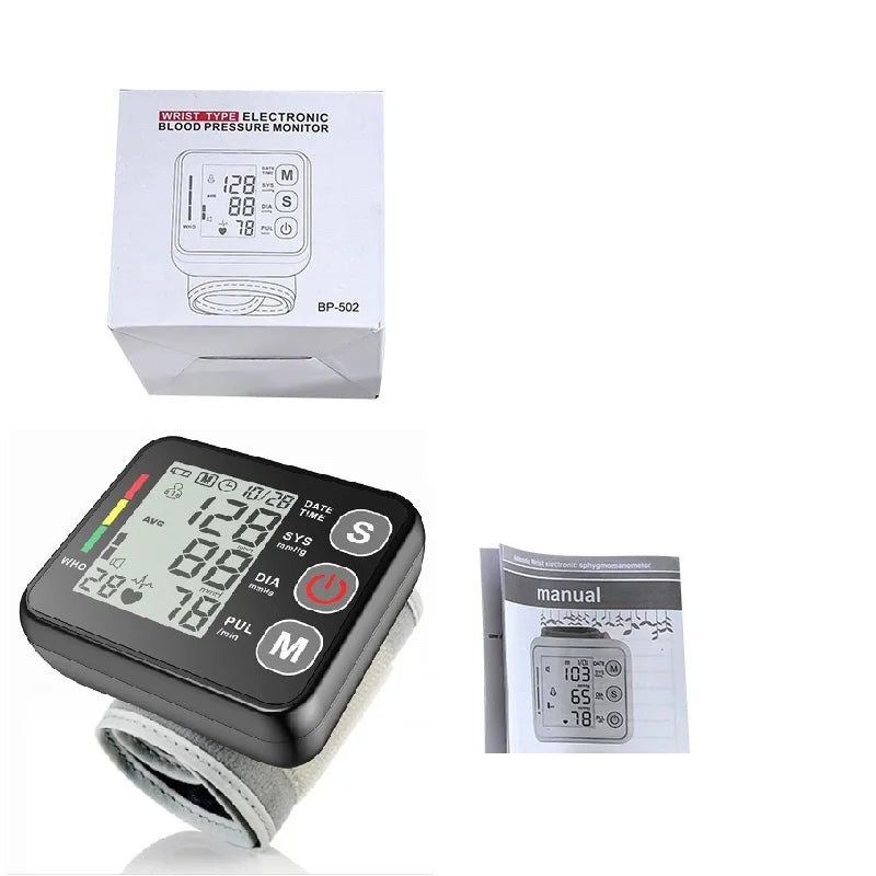 Automatic Digital Wrist Blood Pressure Monitor