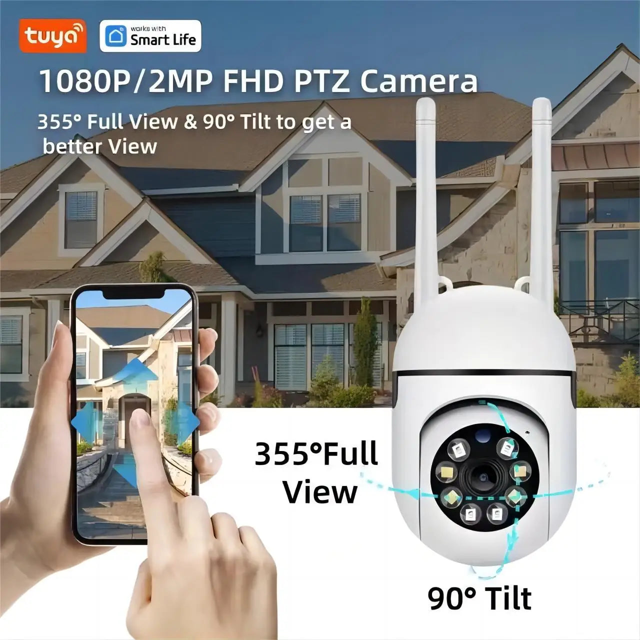 Smart WiFi Indoor Security Camera