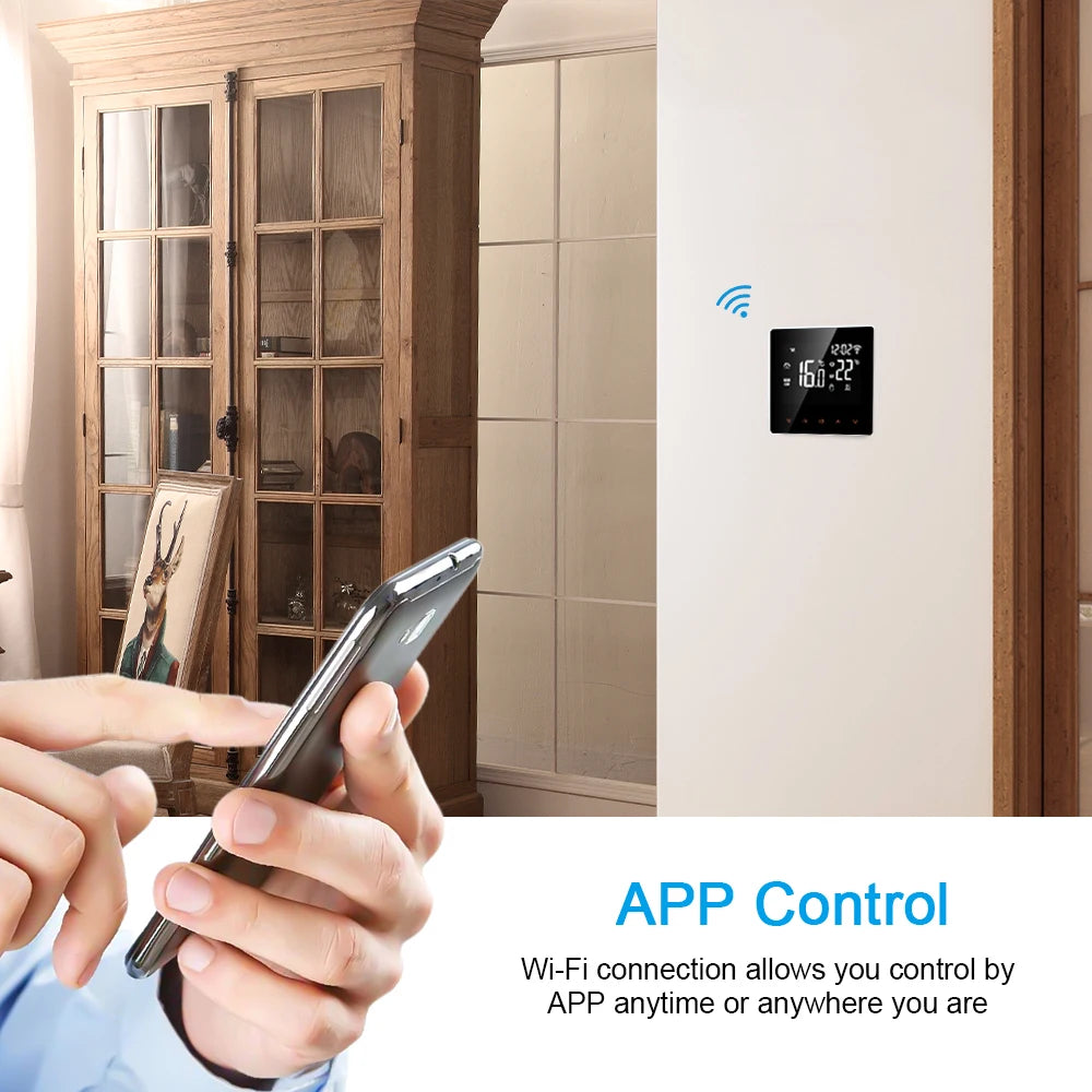 Wi-Fi Smart Thermostat for Heating Systems