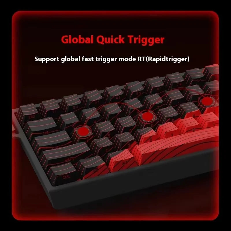 60/68HE Magnetic Switch Gaming Keyboard