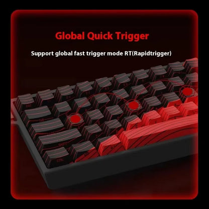 60/68HE Magnetic Switch Gaming Keyboard