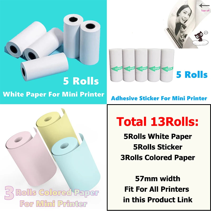 Mini Bluetooth Thermal Printer