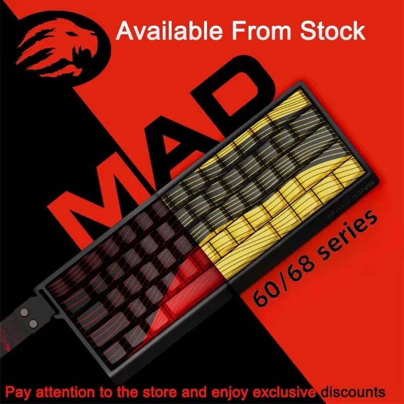 60/68HE Magnetic Switch Gaming Keyboard