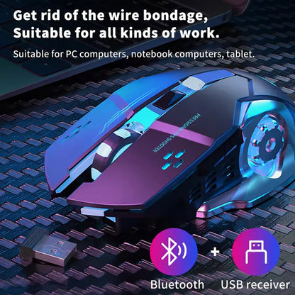 Rechargeable Wireless Gaming Mouse