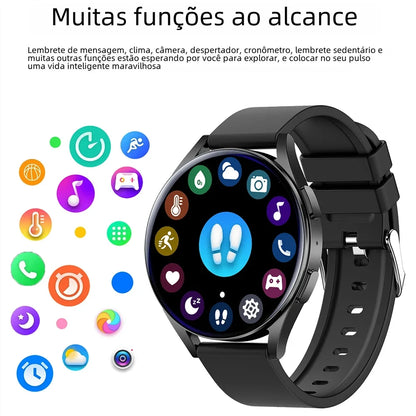 Bluetooth Smartwatch with Health Monitoring