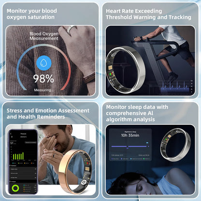 Bluetooth Smart Ring with Heart Rate