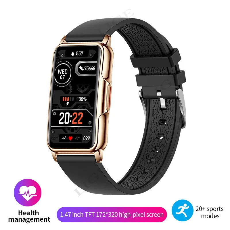 Waterproof Smart Bracelet with Heart Rate