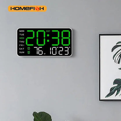 Large Smart Digital Wall Clock