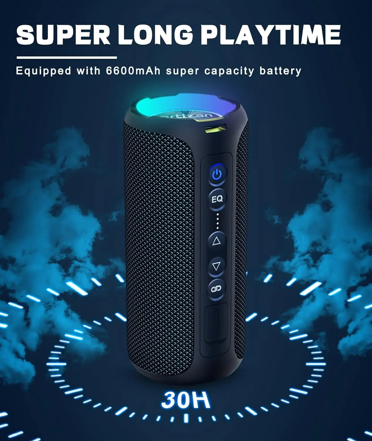 Portable Bluetooth Speaker 40W Waterproof