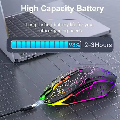 Rechargeable Wireless Gaming Mouse