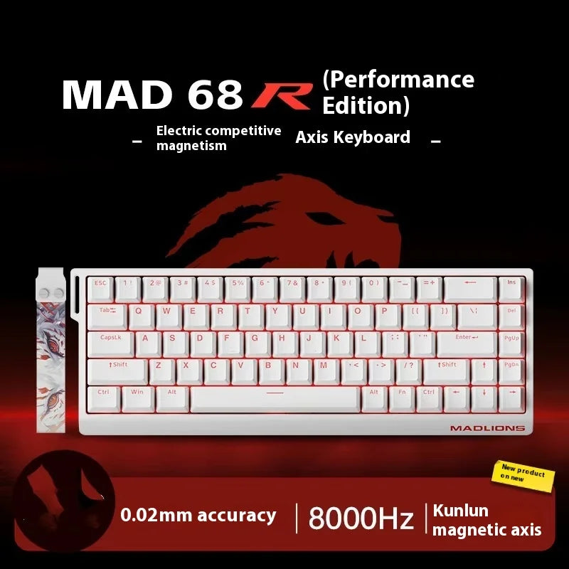 60/68HE Magnetic Switch Gaming Keyboard