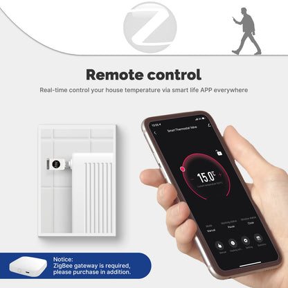 Smart WiFi ZigBee Radiator Valve