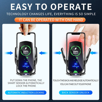 30W Magnetic Car Wireless Charger
