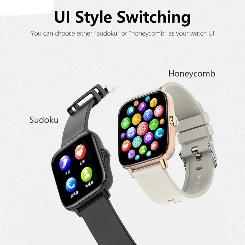 Smart Fitness Watch with Call Function