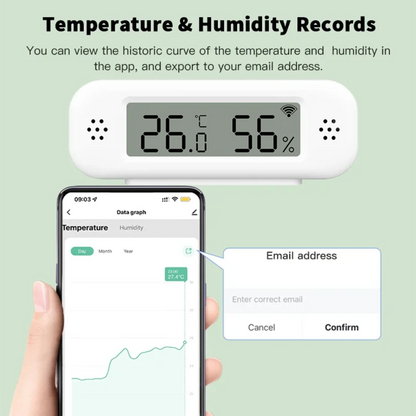 Smart Wi-Fi Temperature Humidity Sensor