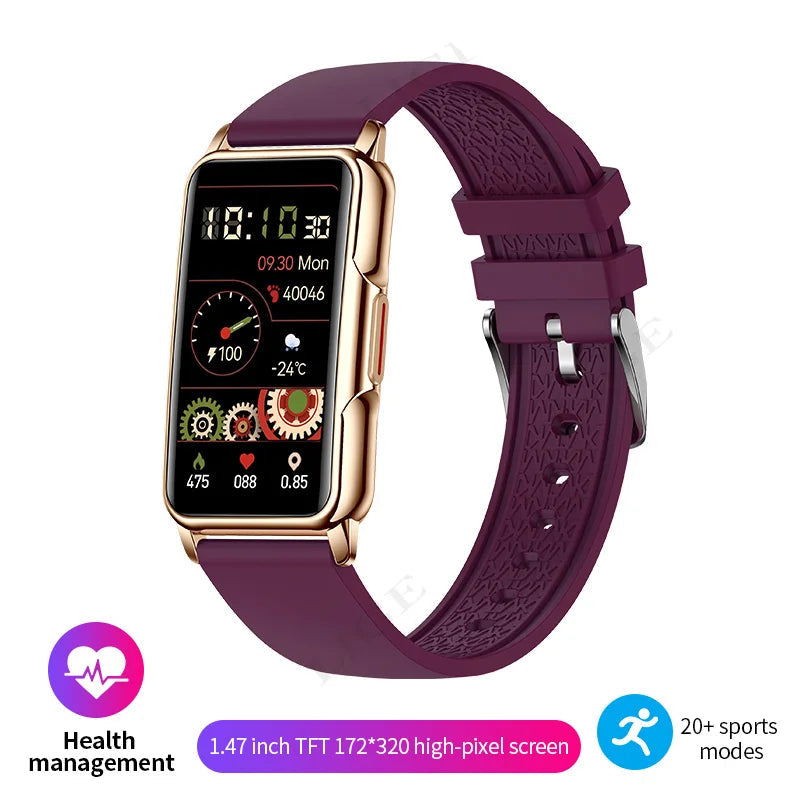 Waterproof Smart Bracelet with Heart Rate