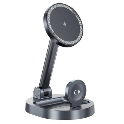Magnetic 2-in-1 Wireless Charger Stand