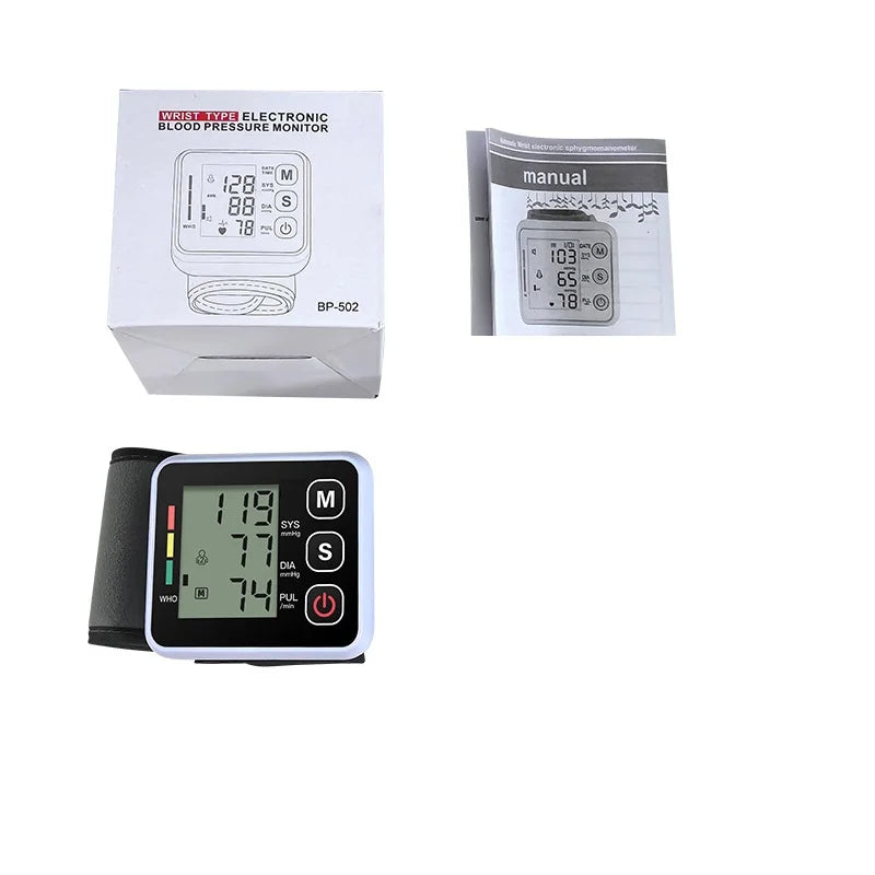 Automatic Digital Wrist Blood Pressure Monitor
