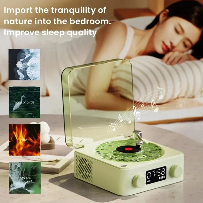Retro Vinyl Bluetooth Speaker