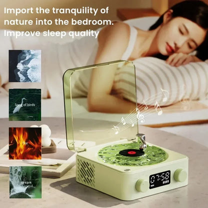 Retro Vinyl Bluetooth Speaker