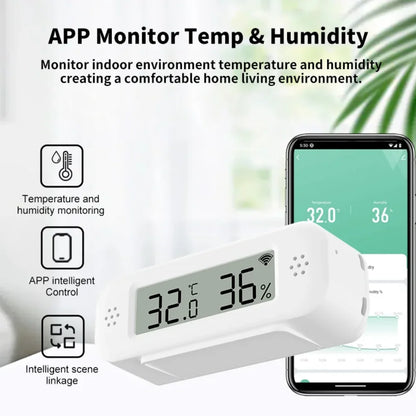 Smart Wi-Fi Temperature Humidity Sensor