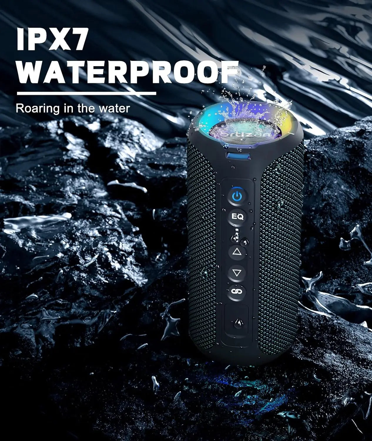 Portable Bluetooth Speaker 40W Waterproof