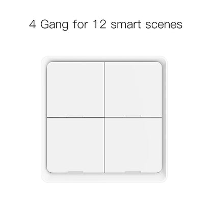 Wireless 12-Scene Smart Switch Controller