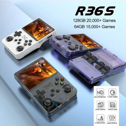 Portable Game Console with 3.5" IPS Screen Linux