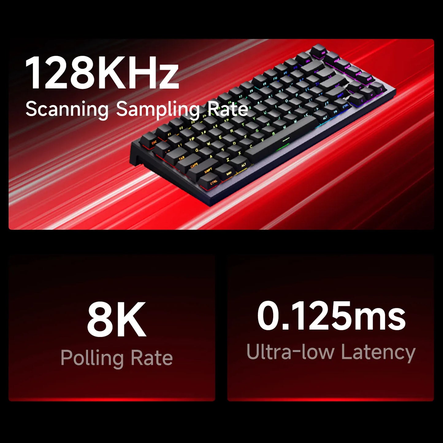 75% Gaming Keyboard with Magnetic Switches