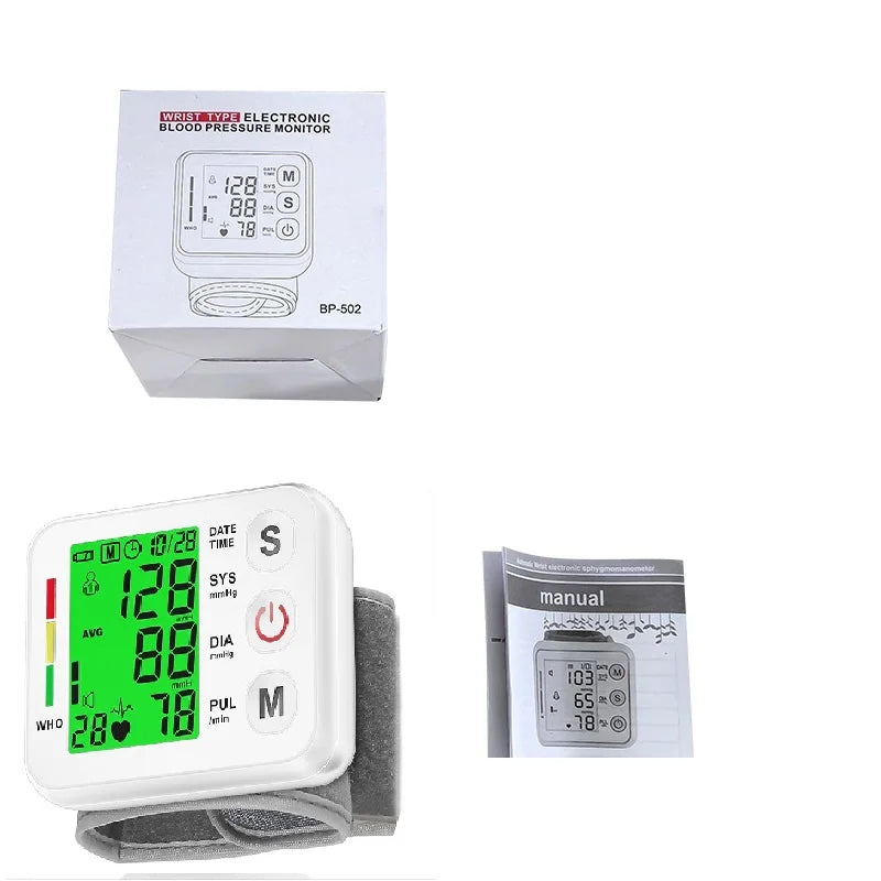 Automatic Digital Wrist Blood Pressure Monitor