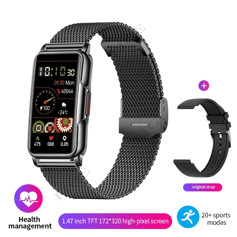 Waterproof Smart Bracelet with Heart Rate