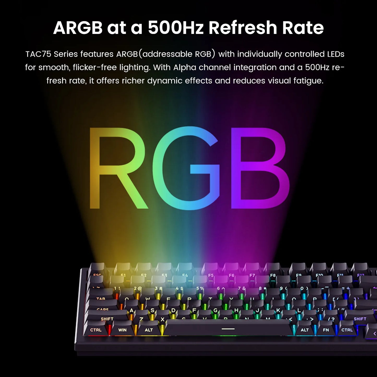 75% Gaming Keyboard with Magnetic Switches