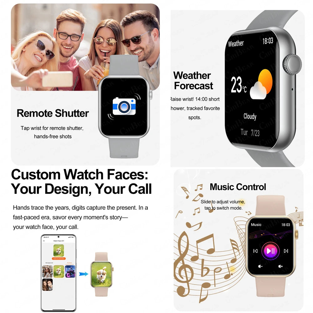 Waterproof Bluetooth Smartwatch