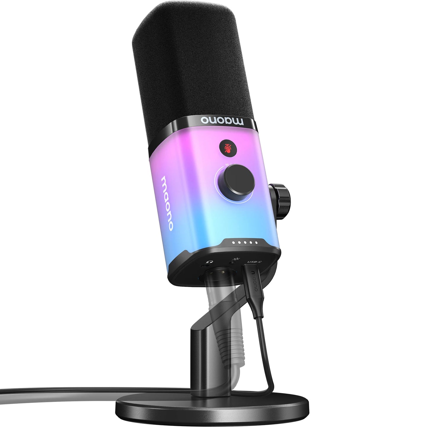 USB/XLR Dynamic Gaming Microphone with RGB