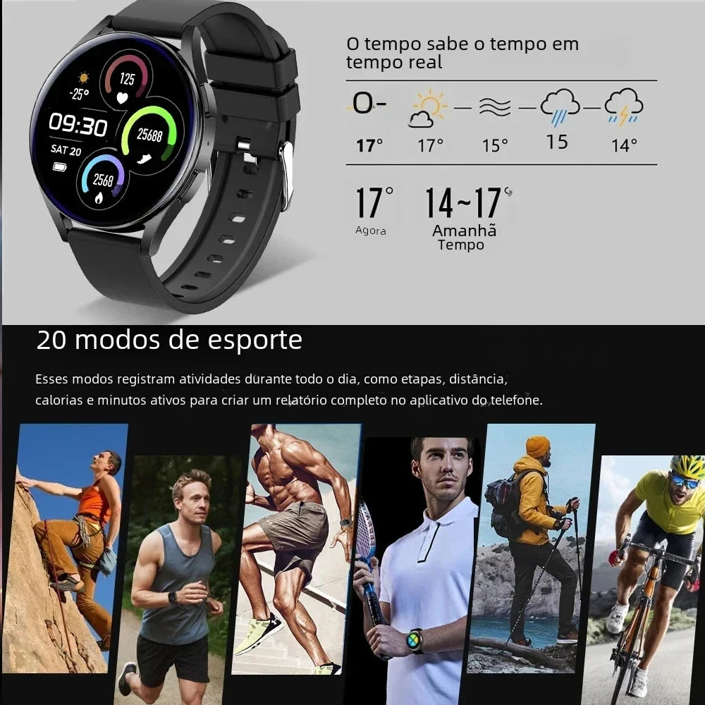 Bluetooth Smartwatch with Health Monitoring