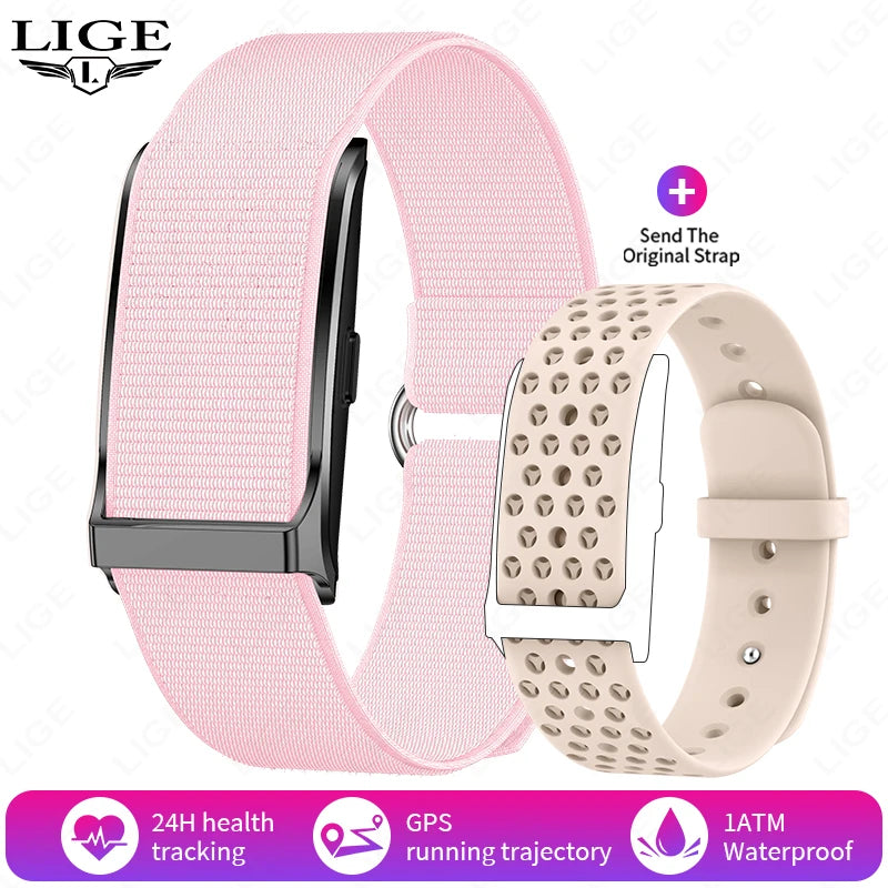 Smart Fitness Tracker Bracelet with Heart Rate