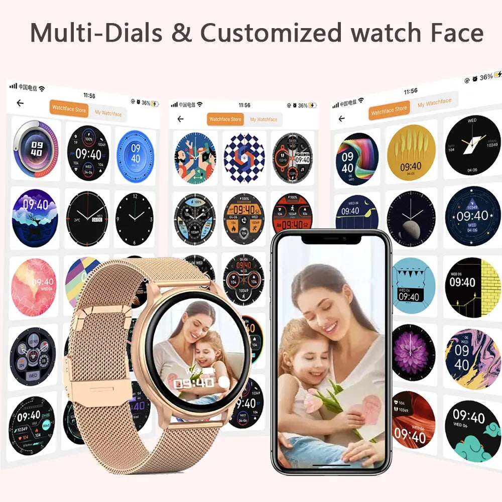 Bluetooth Smart Watch with Fitness Tracker