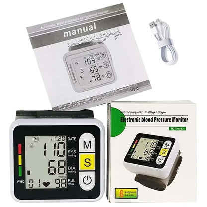 Automatic Digital Wrist Blood Pressure Monitor