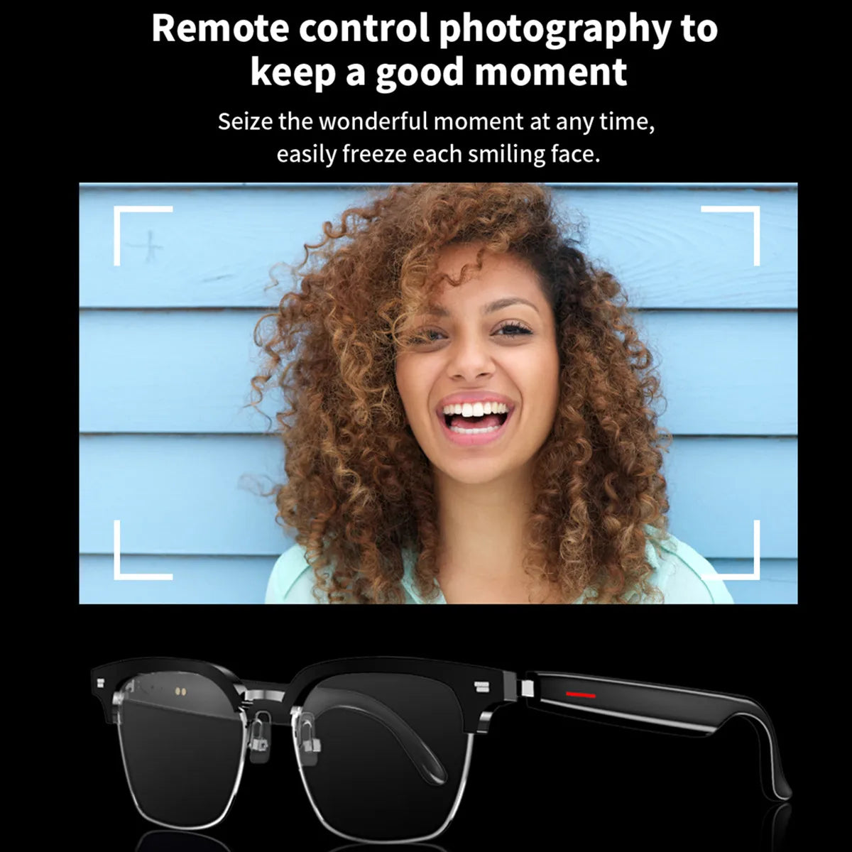 AI Smart Translation Glasses with Bluetooth Calls