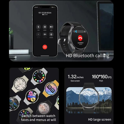 Bluetooth Smartwatch with Health Monitoring