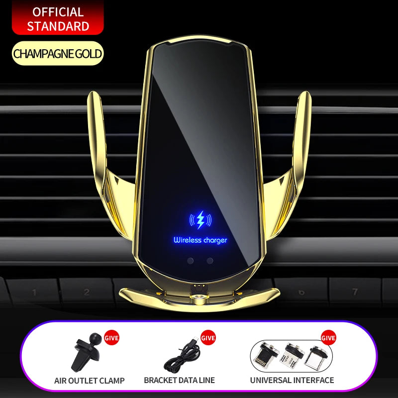 30W Magnetic Car Wireless Charger