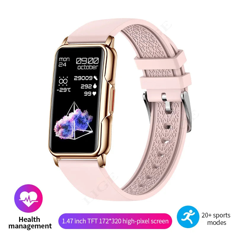 Waterproof Smart Bracelet with Heart Rate