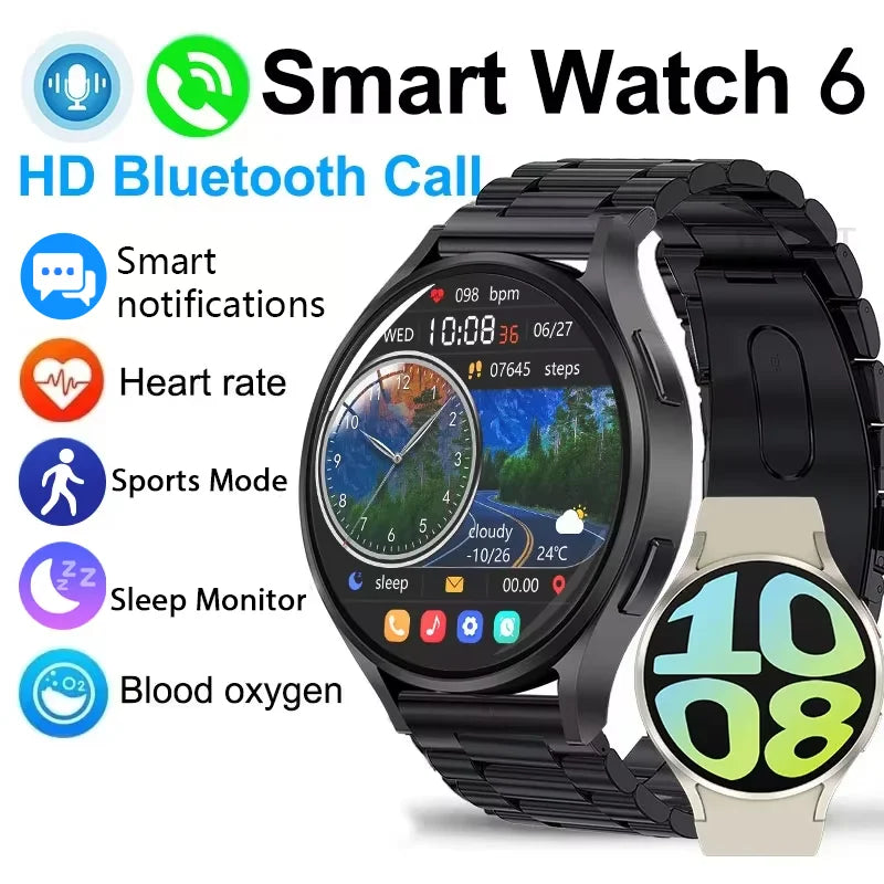 Bluetooth Smartwatch with Health Monitoring