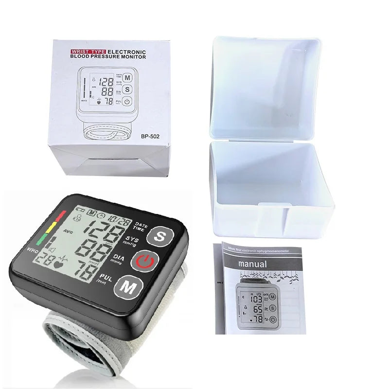 Automatic Digital Wrist Blood Pressure Monitor
