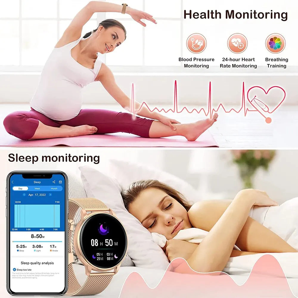 Bluetooth Smart Watch with Fitness Tracker