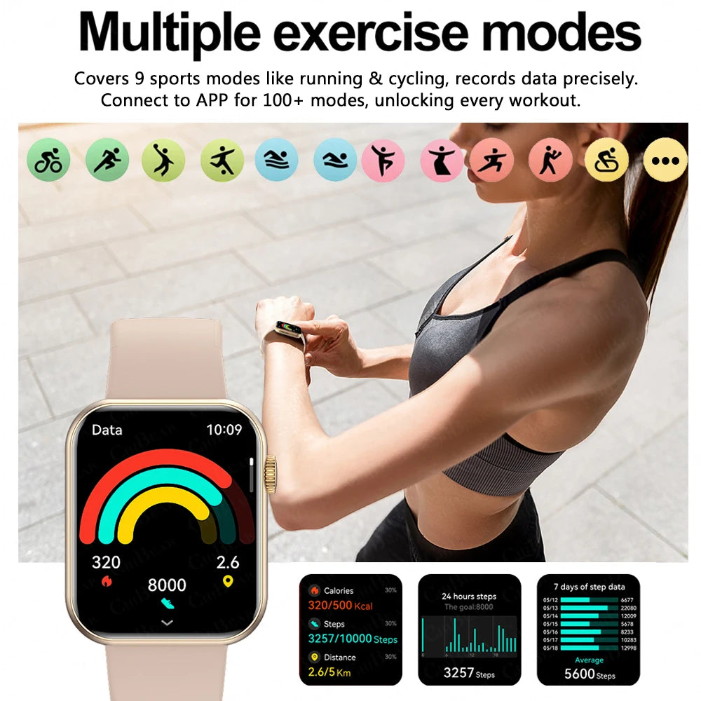 Waterproof Bluetooth Smartwatch