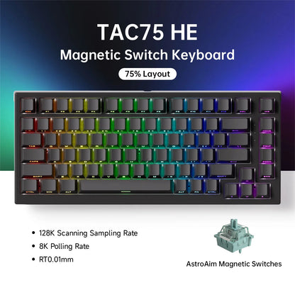 75% Gaming Keyboard with Magnetic Switches