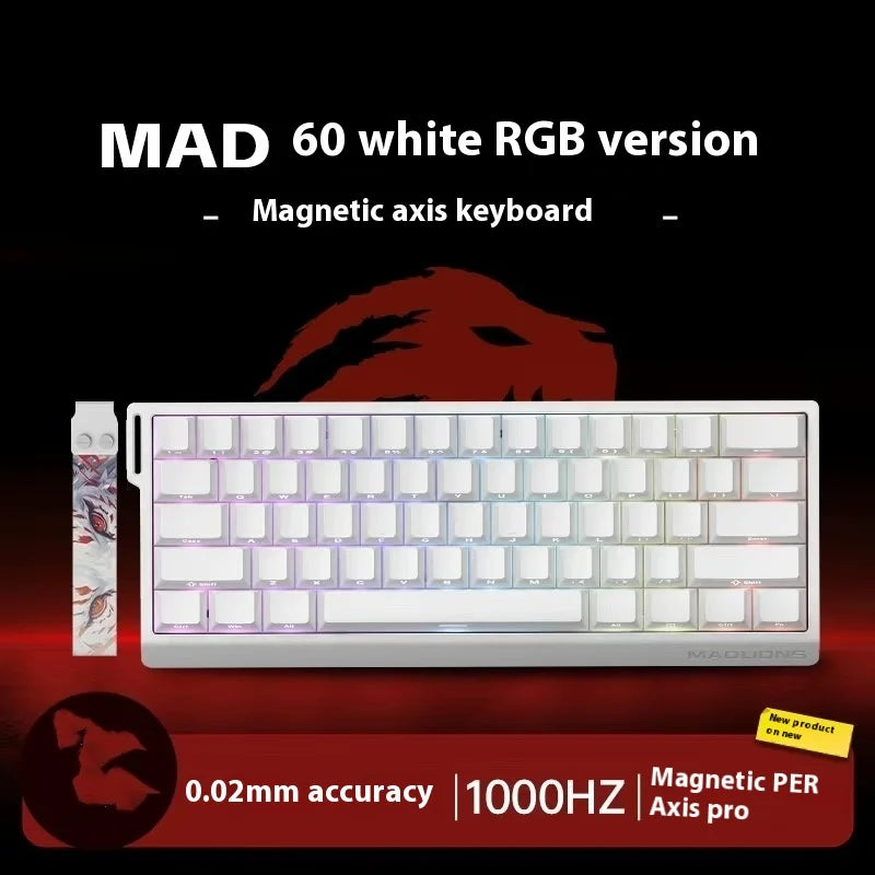 60/68HE Magnetic Switch Gaming Keyboard